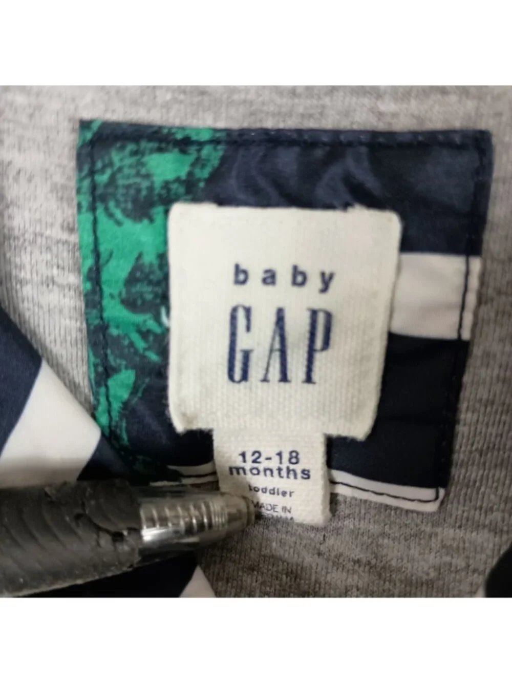 Baby Gap playful green